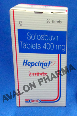 Sofosbuvir 400mg - Hepcinat